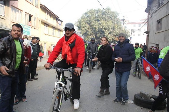   साइकलमा महानायक