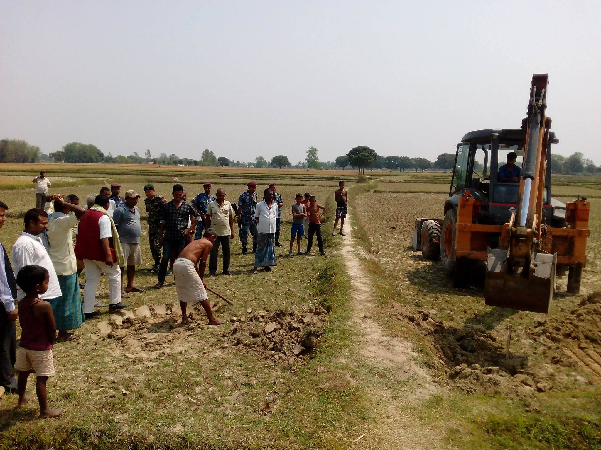   सिंचाईमन्त्री यादवद्वारा कुनौली-सखडा नयाँ सडकको उदघाटन
