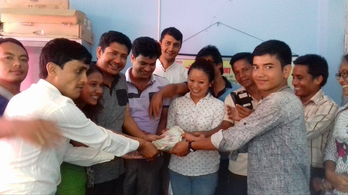   मुटुरोगीलाई हुरण्डेकको सहयोग