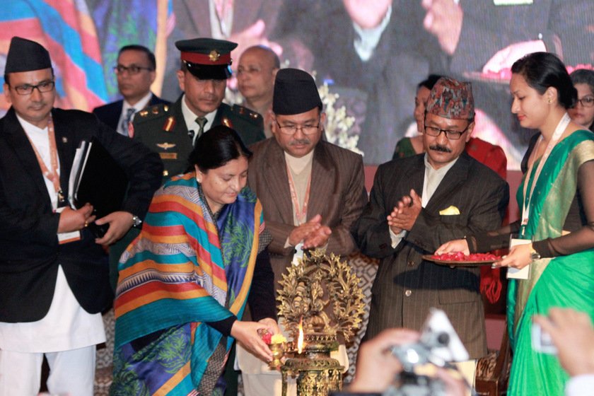   राष्ट्रपतिद्वारा सार्क कानुन सम्मेलन उद्घाटन