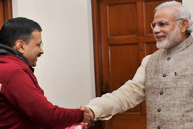   ट्वीटरमा मोदी–केजरी मिलन