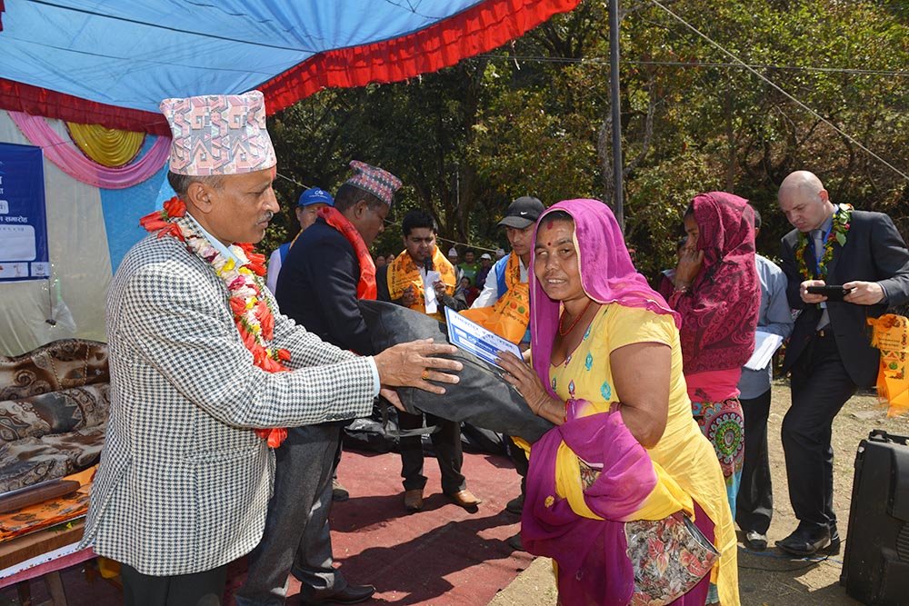   चौधरी फाउण्डेसनद्वारा गोरखामा १७९ घर हस्तान्तरण