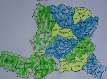 सल्यानमा दश स्थानीय तह रहने