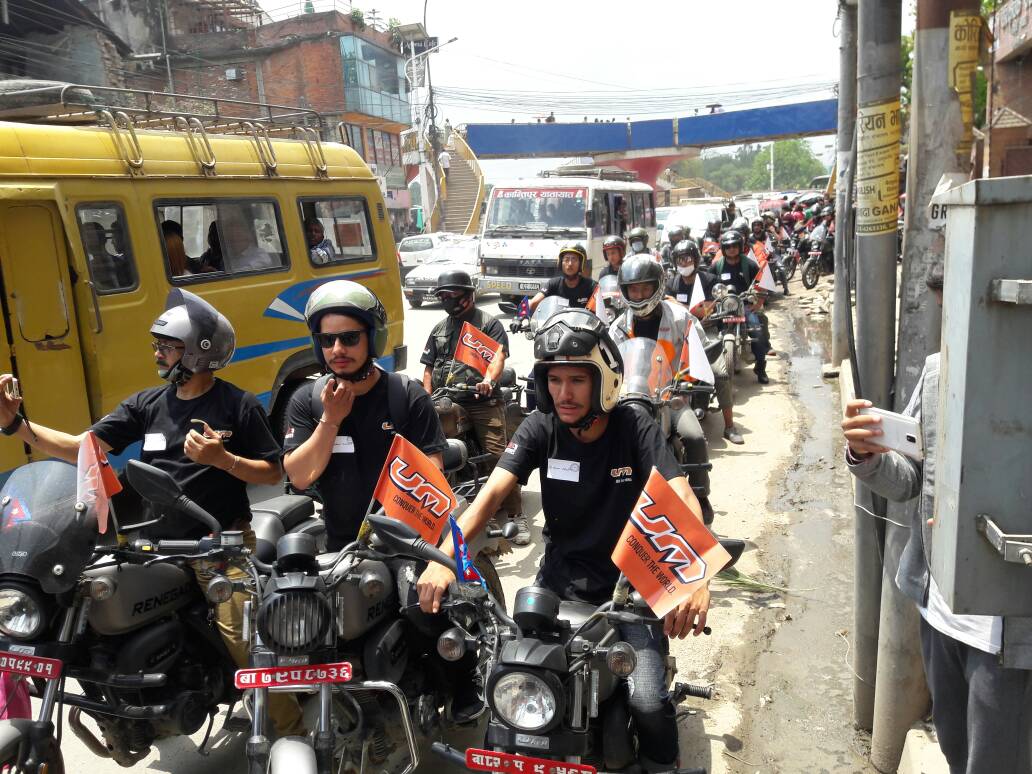   गणतन्त्र दिवसमा आईएमई अटोमोटिभ्सद्वारा युएम बाईकको र्‍याली