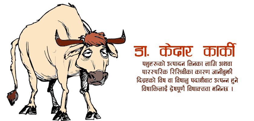 पशुहरुमा हुने दोषपूर्ण विषाक्तता एवं उपचार