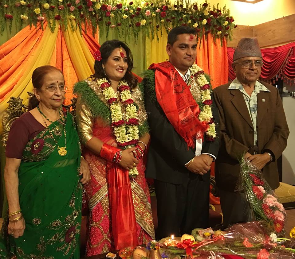   कांग्रेस नेता प्रदीप पौडेल र एन्जिला लगनगाँठो कस्दै