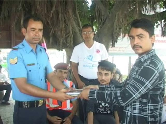  समाज सुुधारको लागि  पुस्तक संकलन अभियान