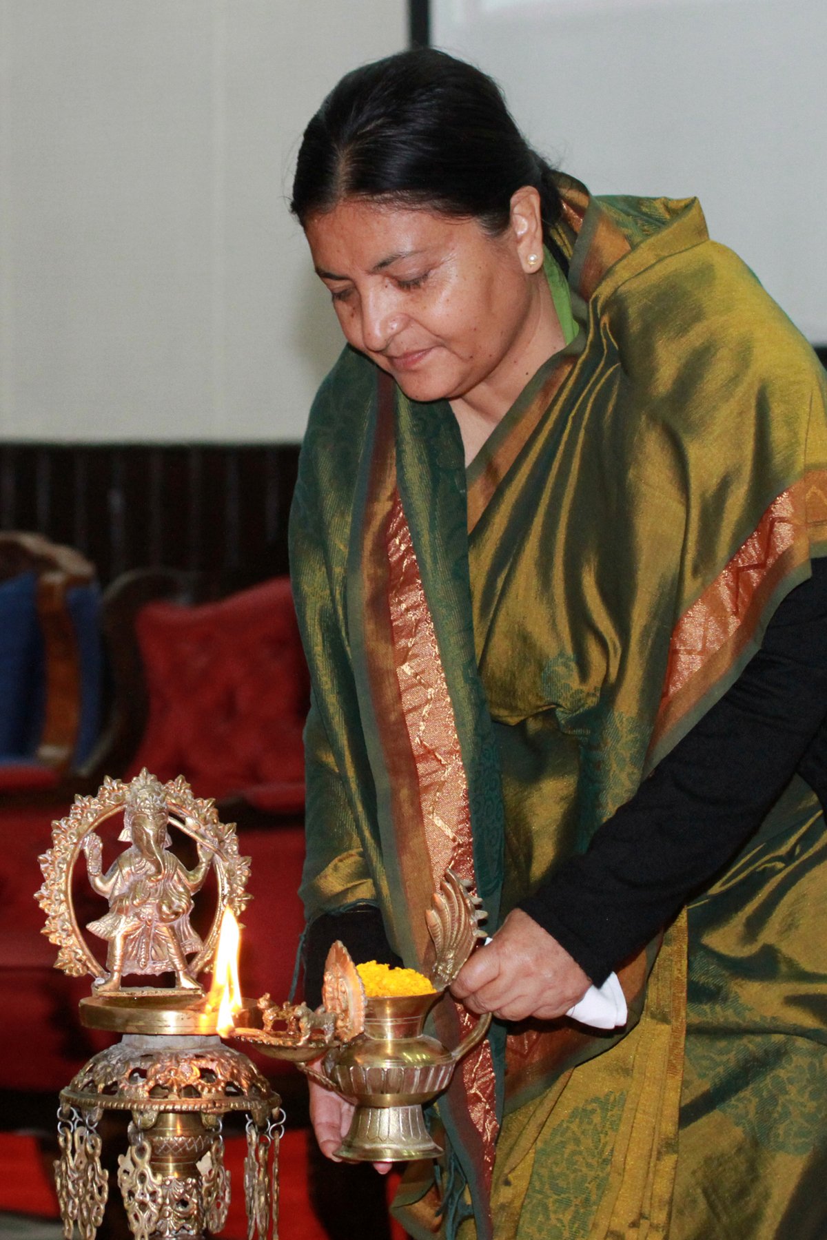   राष्ट्रपति भण्डारीद्वारा विद्युतीय हस्ताक्षर शुभारम्भ
