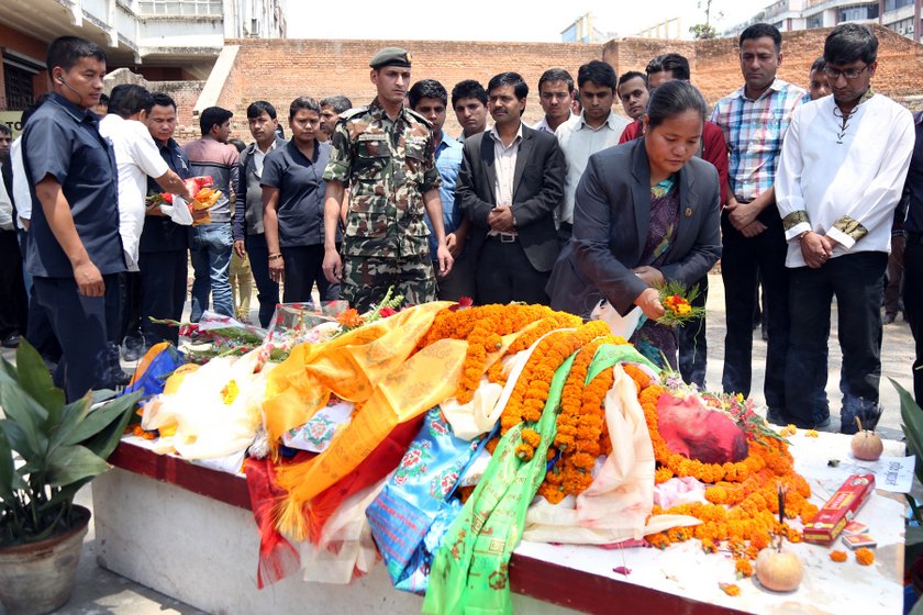   पत्रकार सूर्यकुमार क्षेत्रीप्रति श्रद्धाञ्जलि : सभामुखदेखि कांग्रेस सभापतिसम्म पुगे