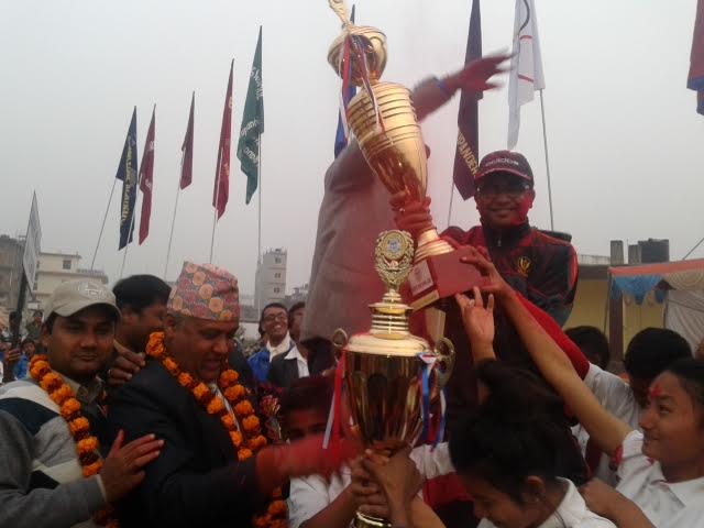   मिनर्वा लगातार सातौं पटक च्याम्पियन
