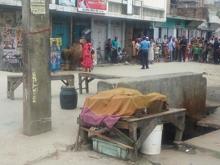   कांग्रेस सभापतिको घर छेउमा  ड्रम आतंक