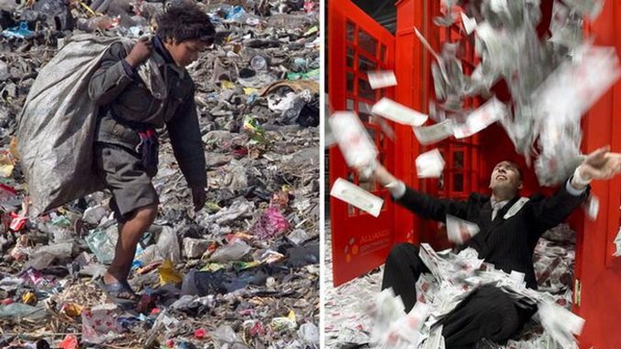   विश्वको आधा स्रोत र सम्पत्ति ६२ व्यक्तिको कब्जामा