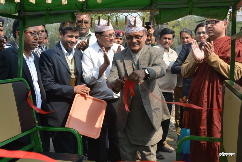   मन्त्रीको बोलीमा मात्र सिमित लुम्बिनीका ई–रिक्सा