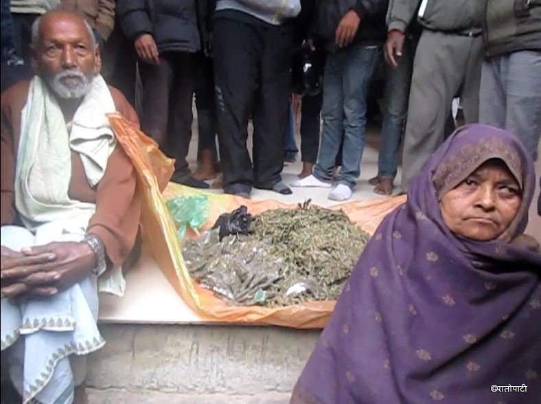   मन्दिरका महन्थ गाँजासहित पक्राउ