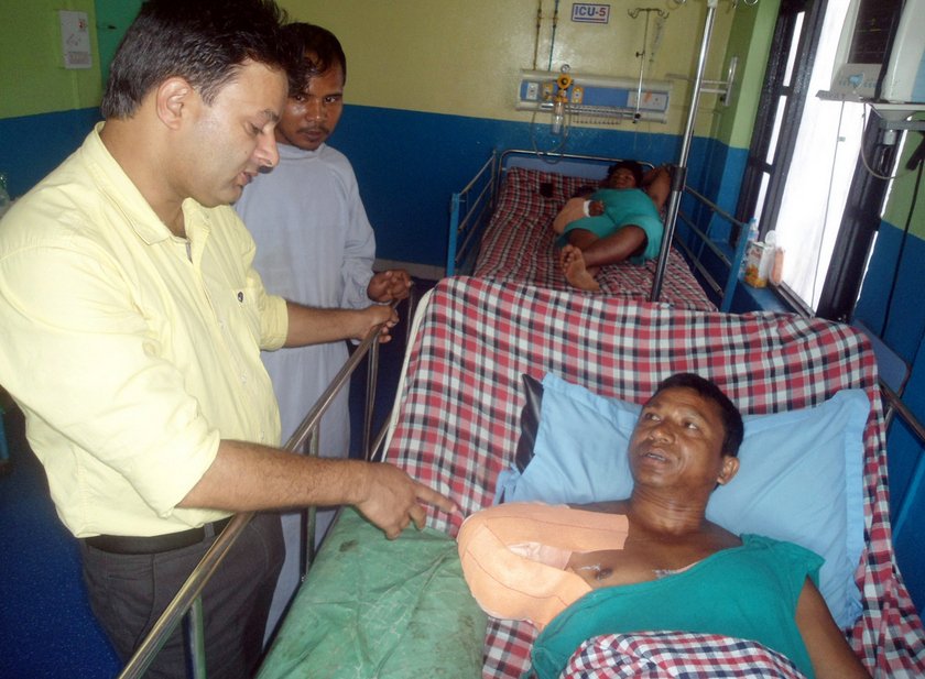   गोहीले हात चुँडेर लगे पनि खुशी छन् महतो