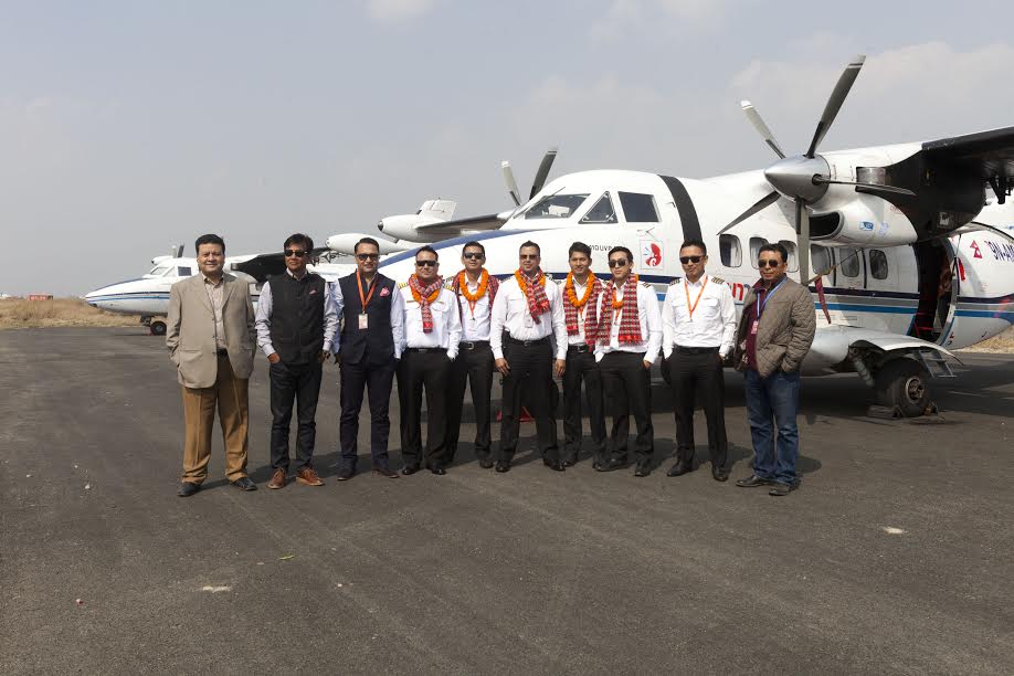   दुर्घटनाबाट जोगियो गोमा एयरको विमान, चरा ठोक्किएपछि ग्राउन्डेड