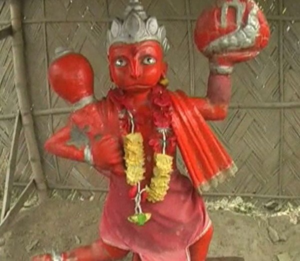   मन्दिर हटाउन भन्दै हनुमानलाई सरकारी पत्र