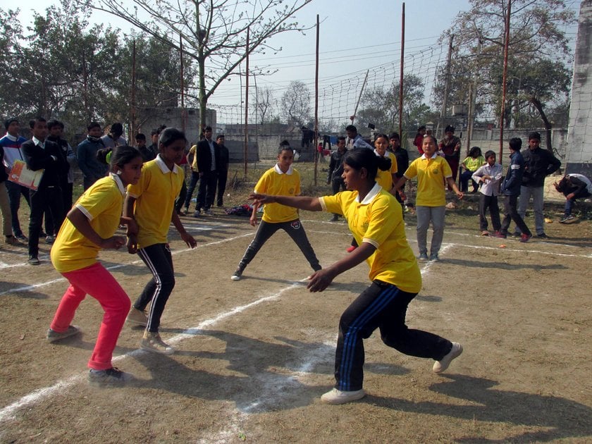 वीरगन्जमा अन्तर विद्यालय नकआउट कबड्डी प्रतियोगिता जारी