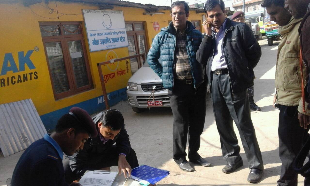   काभ्रेका पेट्रोल पम्पहरुमा विभागको जफत