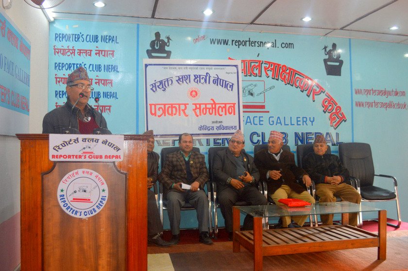   कांग्रेसको संशोधन प्रस्तावविरुद्ध खसक्षेत्री आन्दोलनमा उत्रने चेतावनी