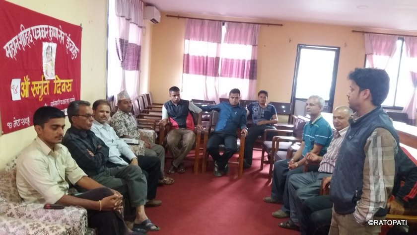   पत्रकार कृष्ण सेनका हत्या आरोपी एसएसपी थापालाई जेल हाल्न माग