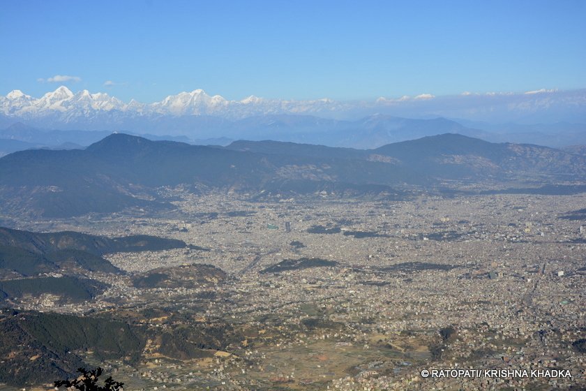 चन्दागिरीबाट काठमाडौं नियाल्दा, १७ तस्बिरमा हेर्नुहोस्