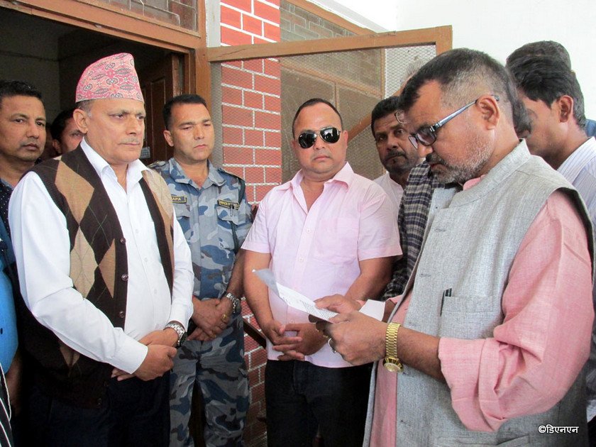   लामखुट्टे आंतक रोक्नका ज्ञापन पत्र