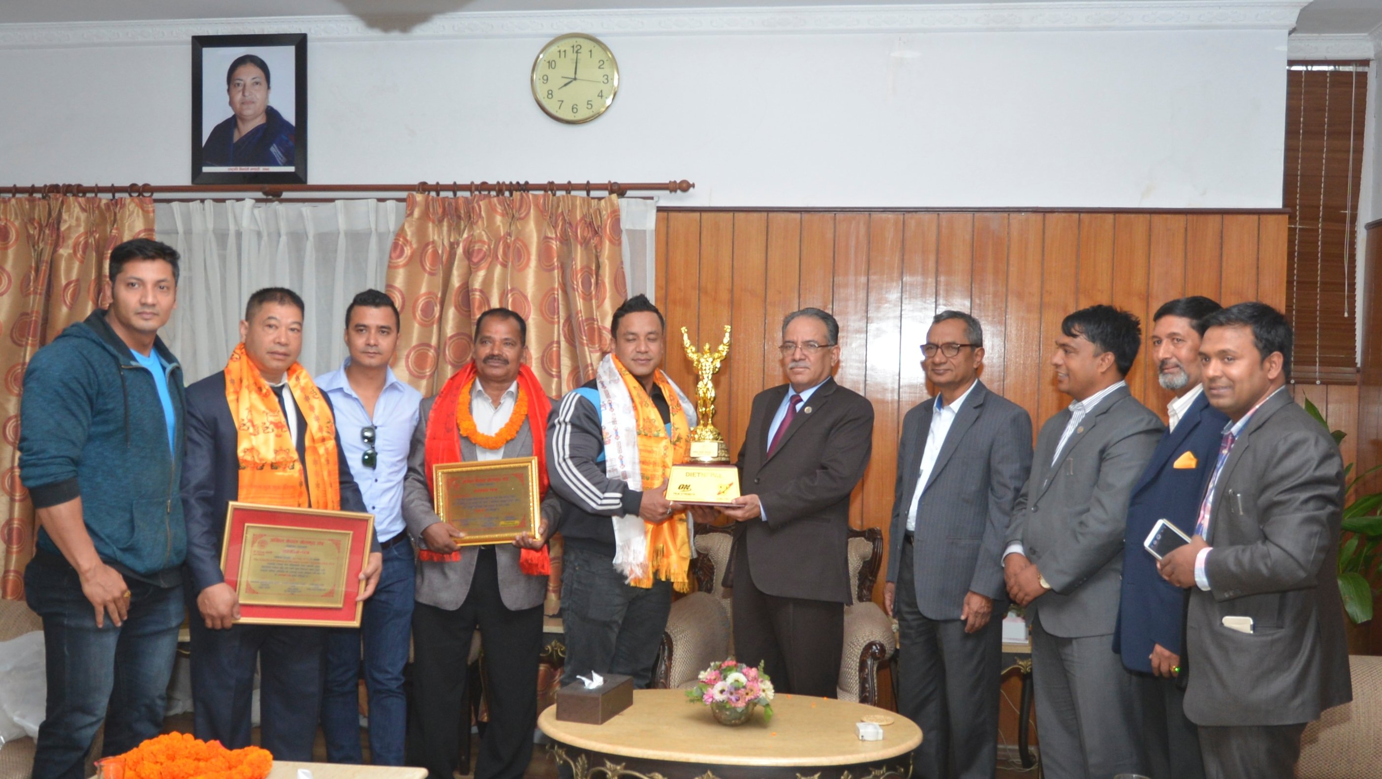   बडी च्याम्पियनसिप महर्जनलाई खेलकूद संघको सम्मान