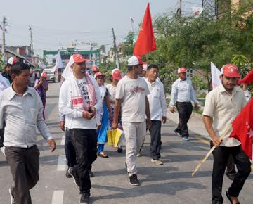   झापामा उम्मेदवार अगाडि सार्दै नयाँ शक्ति