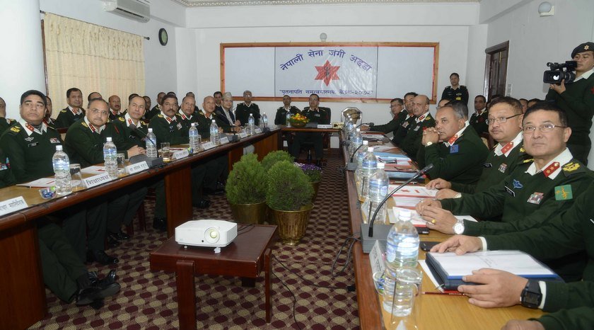   सेनापतिले दिए सेना परिचालनको चेतावनी