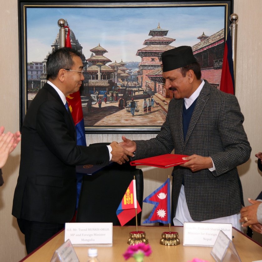   नेपाल–मङ्गोलियाबीच समझदारी : कूटनीतिक राहदानी भएका र सरकारी अधिकृतले भिसा लिनु नपर्ने