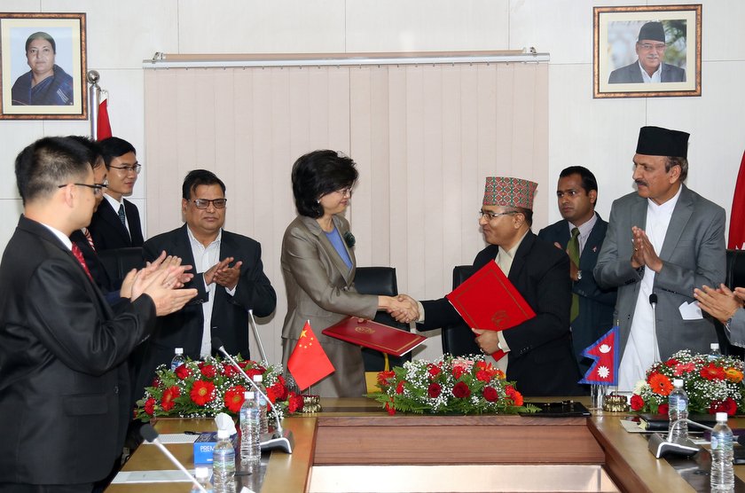   वान बेल्ट वान रोड अवधारणामा नेपालद्वारा हस्ताक्षर (हेर्नुहोस् ६ तस्विर)