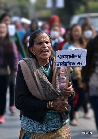   हत्या गरिएकी मगर चलचित्रकी नायिका नेहालाई न्याय माग गर्दै प्रदर्शन, प्रहरी भन्छ, ‘हत्यारा उम्कदैन’