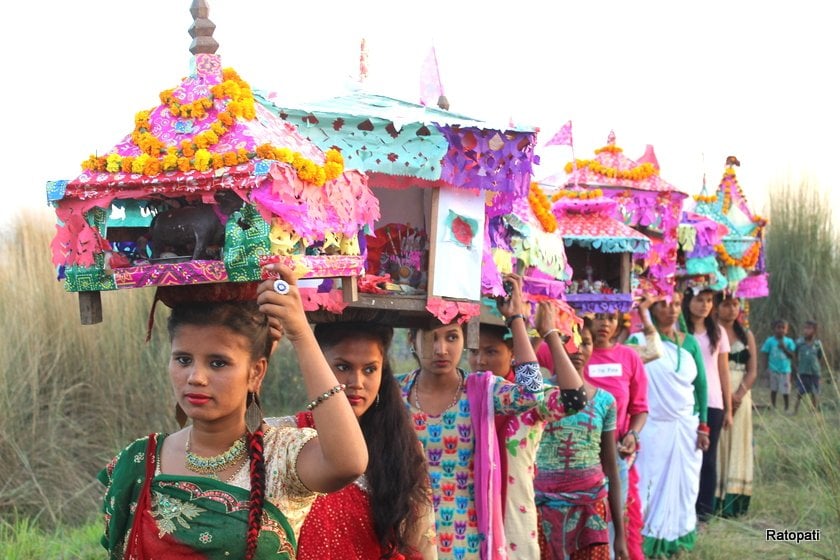 मिथिलाञ्चलमा सामा चकेवा पर्व सुरु