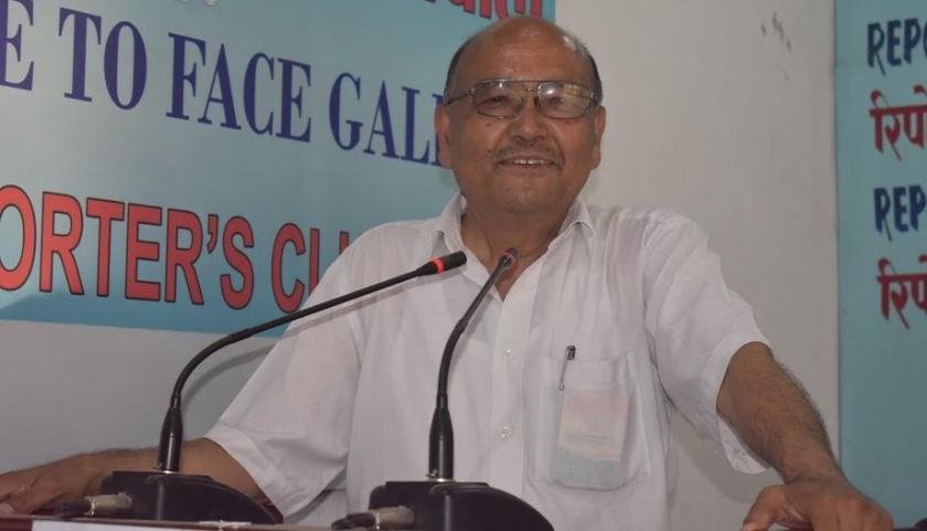   शान्तिबाटीकाको रोचक तस्बीर: महन्थको मान्छे देख्दा  शीर्ष नेताबीच खासखुस !