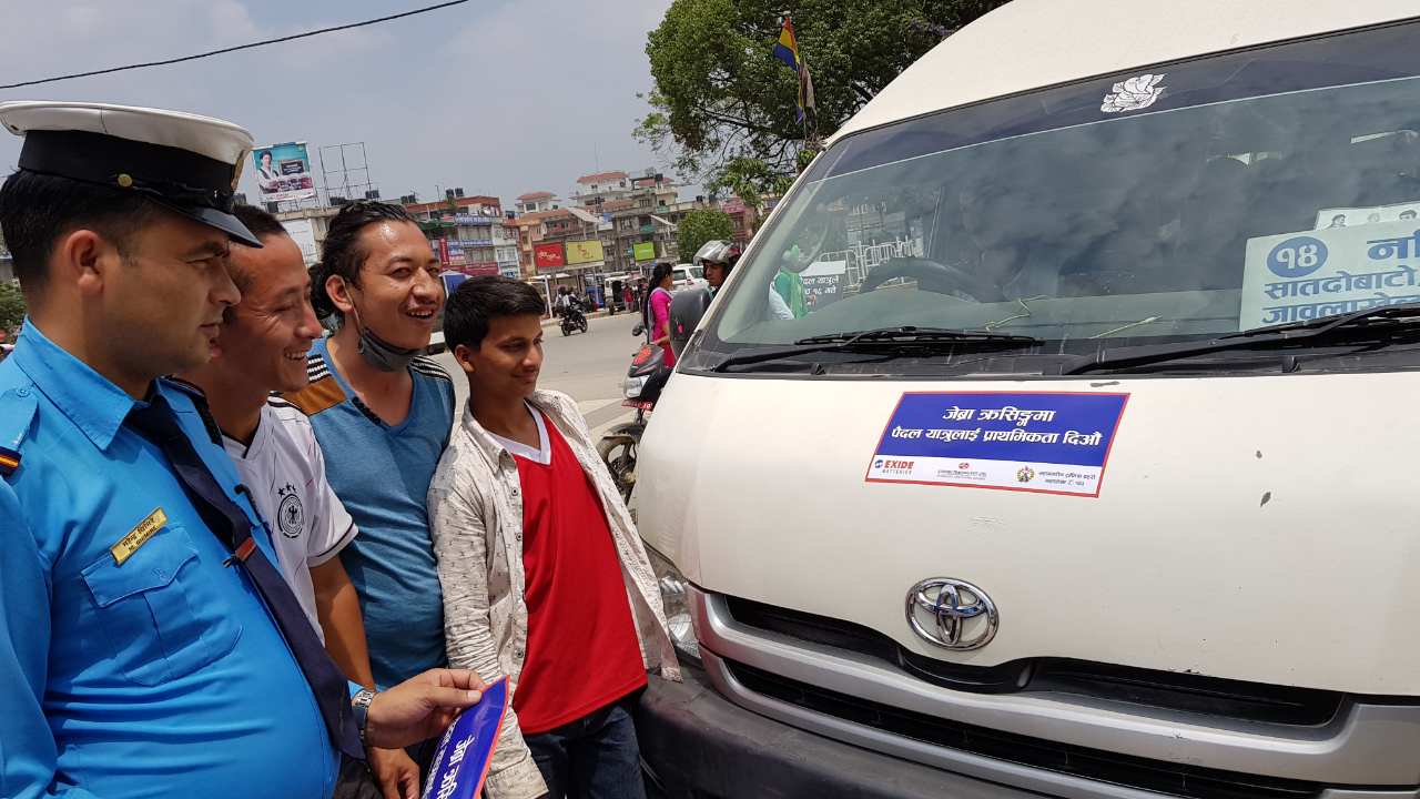   अब जेब्राक्रसमा नरोक्ने सवारीलाई पनि कारवाही