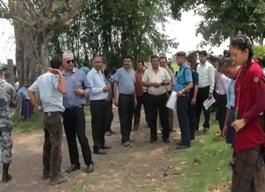   स्थानीय प्रशासनबाट सुनसरीका मतदान केन्द्रको निरीक्षण