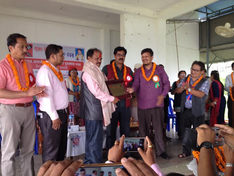   काउन्सिल अध्यक्ष बराल सम्मानित