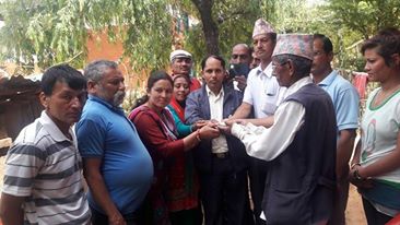   रेसुङ्गा नगरपालिकाको  सभापतिमा पाण्डेय