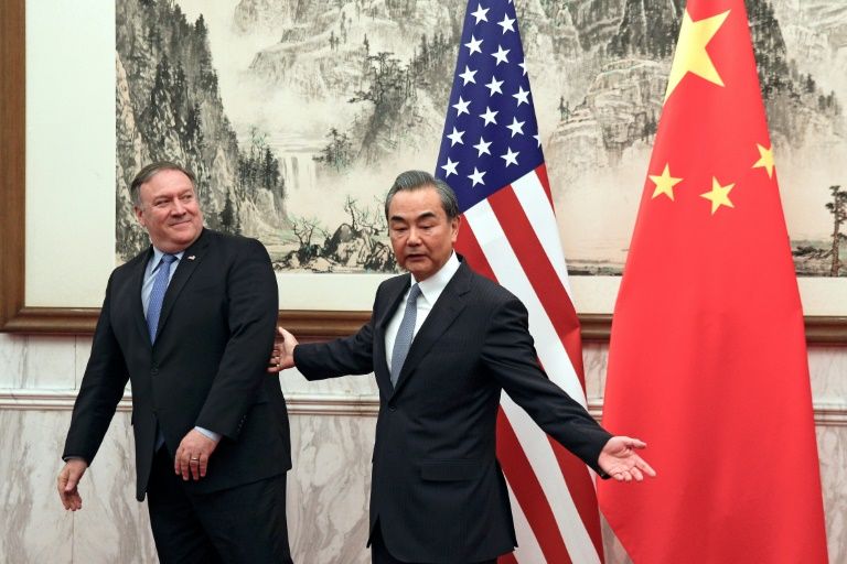 China tells Pompeo US must stop 'misguided actions'