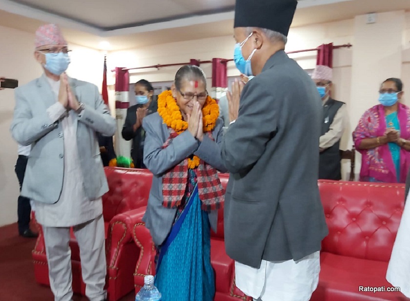 Ashta Laxmi Shakya is Nepal's first woman chief minister