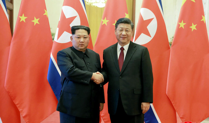 N. Korea's Kim greets Chinese official, calls for stronger ties