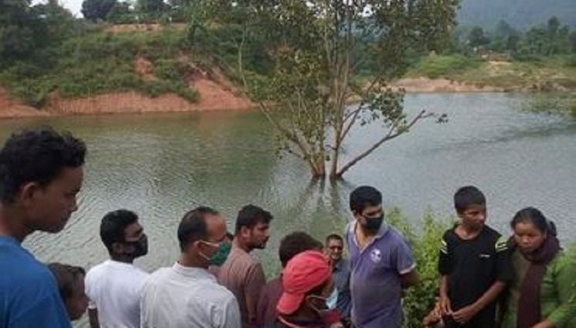 दाङमा कृत्रिम जलासयमा नुहाउने क्रममा युवक बेपत्ता