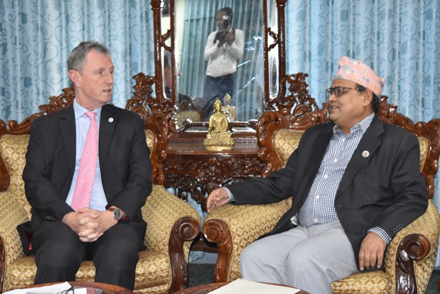 UK parliamentarians meet Speaker Mahara