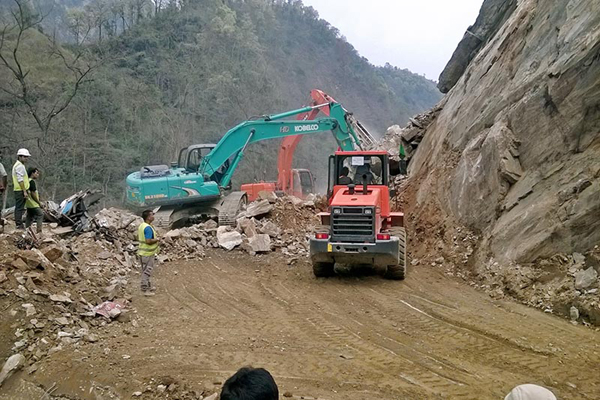 Narayangadh - Muglin road section back into operation