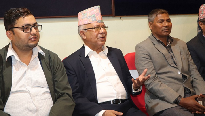 सरकारले वार्ता र संवादको ढोका बन्द गरेको छैन: माधव नेपाल