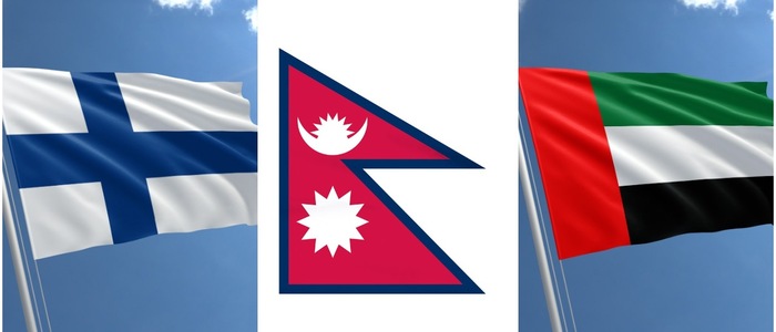 Finland and UAE pledge to cooperate Nepal's development efforts