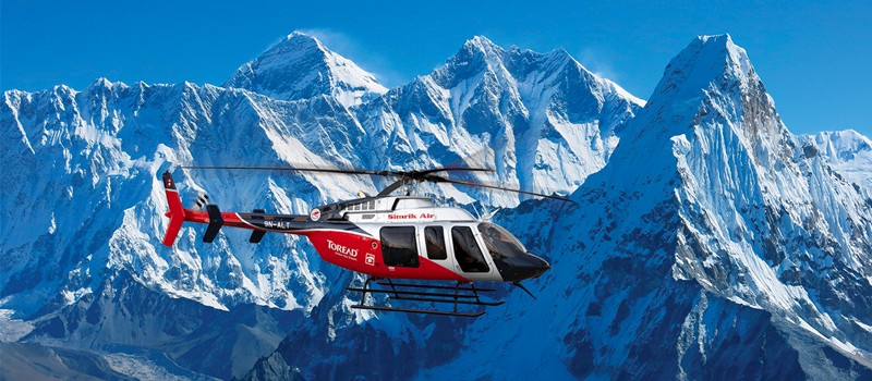 Medical supplies sent to upper Dolpa through helicopter