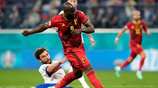 लुकाकुको दुई गोलमा रुसविरुद्ध बेल्जियमलाई सफलता