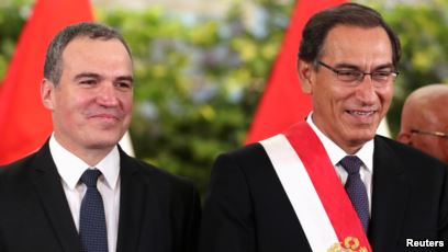 Peru's president swears in new prime minister